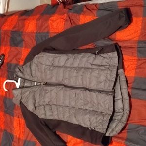 Light weight sweater jacket black and grey 32 degrees (brand) size small.